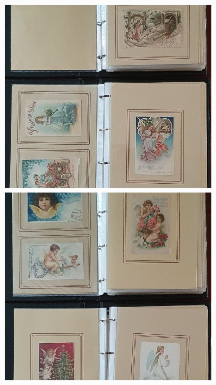 Cartoline postali: Sammlung Ansichtskarten Weihnachten/Neujahr und Engel – Usato da Kreuzlingen venduto da Rschweiz1 1