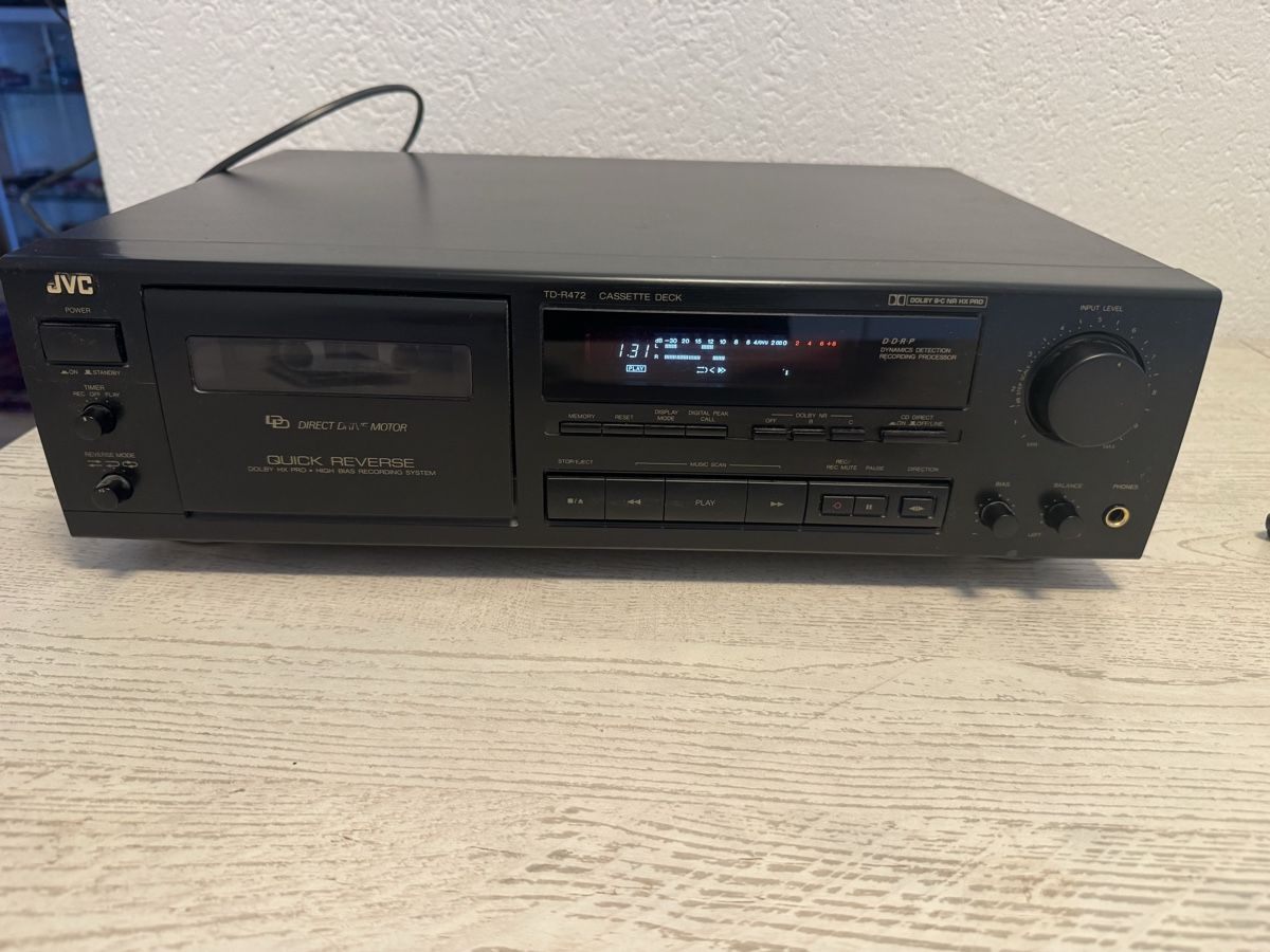 JVC Aufnahmegeräte: Jvc td-r472 tape deck – Gebraucht aus Zunzgen von milesdavis76