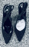 Damenschuhe Slingpumps schwarz Groesse 40 neu