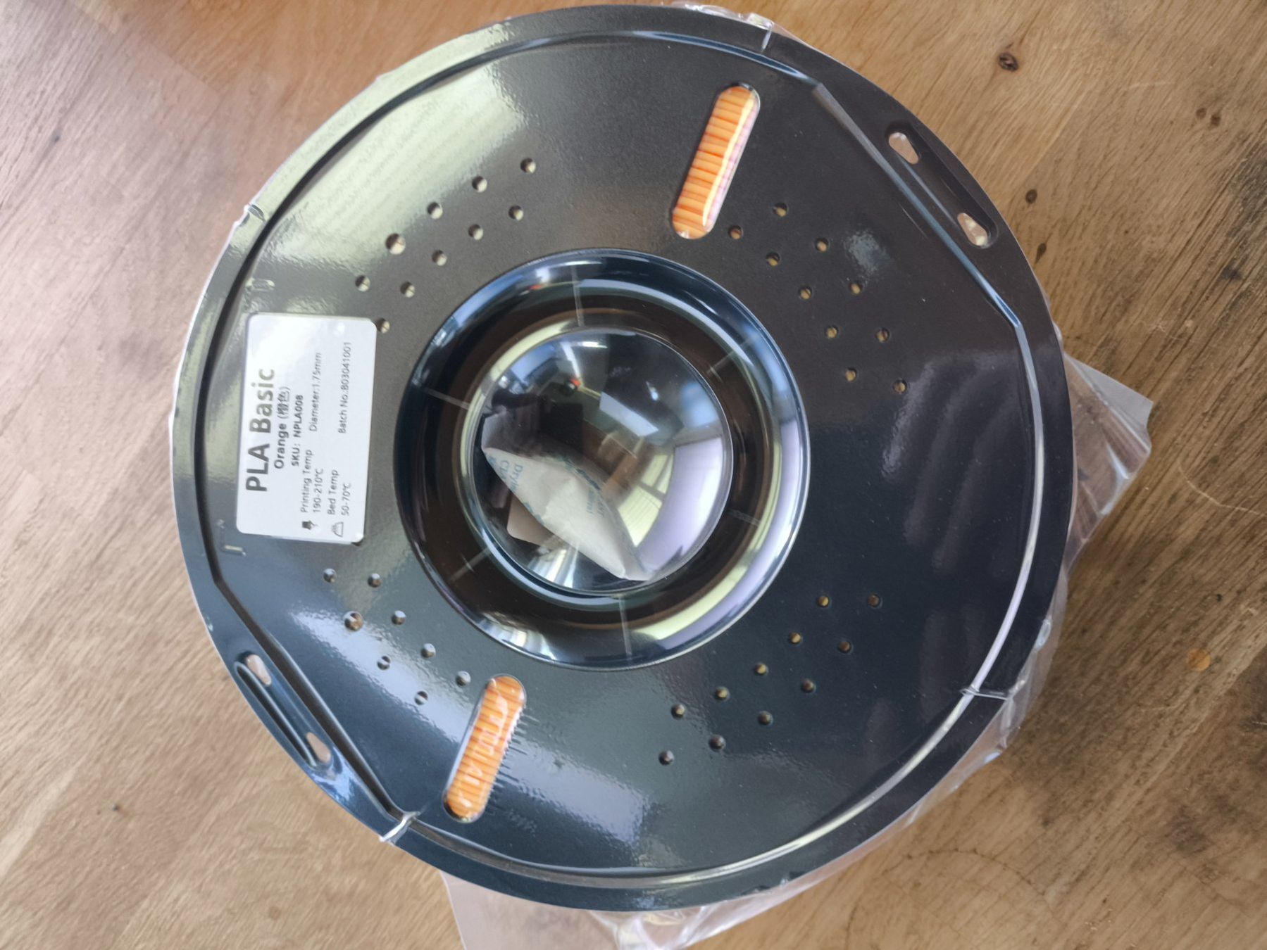 Filamento: PLA Filament Orange, 1.75mm 1kg, gratis Versand ab 100.- – Nuovo e nell'imballaggio originale da Walzenhausen venduto da Flynine 3