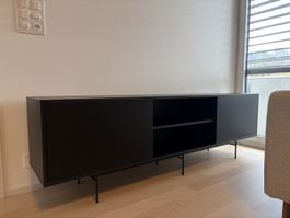Sideboard TV Schrank schwarz