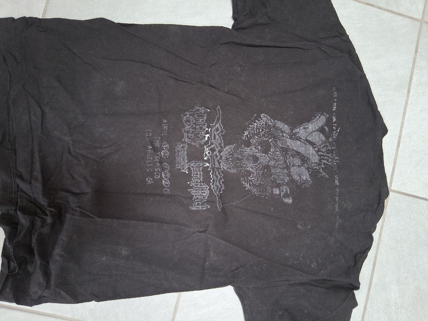 T-shirt: ts carcass (metal) – Usato da St-Cergue venduto da VeganWarrior 1