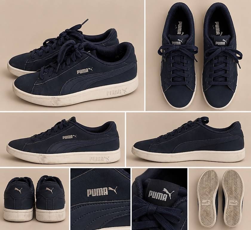 Herrenschuhe: PUMA Sneaker Dunkelblau Grösse 37 – Gebraucht aus Schlieren von La.232