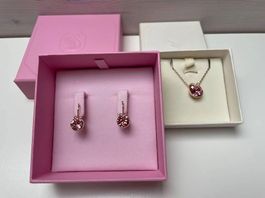 Swarovski Schmuck-Set Bella Drop Ohrringe + Halskette