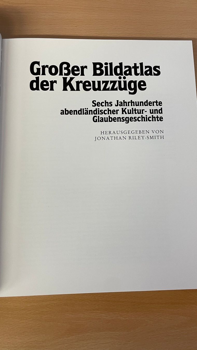 Bücher: Grosser Bildatlas der Kreuzzüge – Gebraucht aus Glattfelden von cybermaxx 1
