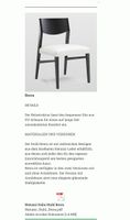 Natuzzi Brera Stühle (C3P2KFL) 3 Stück
