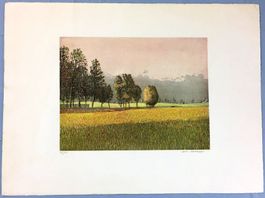 76/100 - Kunstdruck / 75.5 x 55.5cm