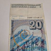 Billet 20 Francs Suisse 2ème série