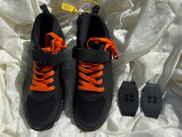 MTB-Fahrradschuhe SPD-System fürallen 2-Schrauben-Pedalen 43