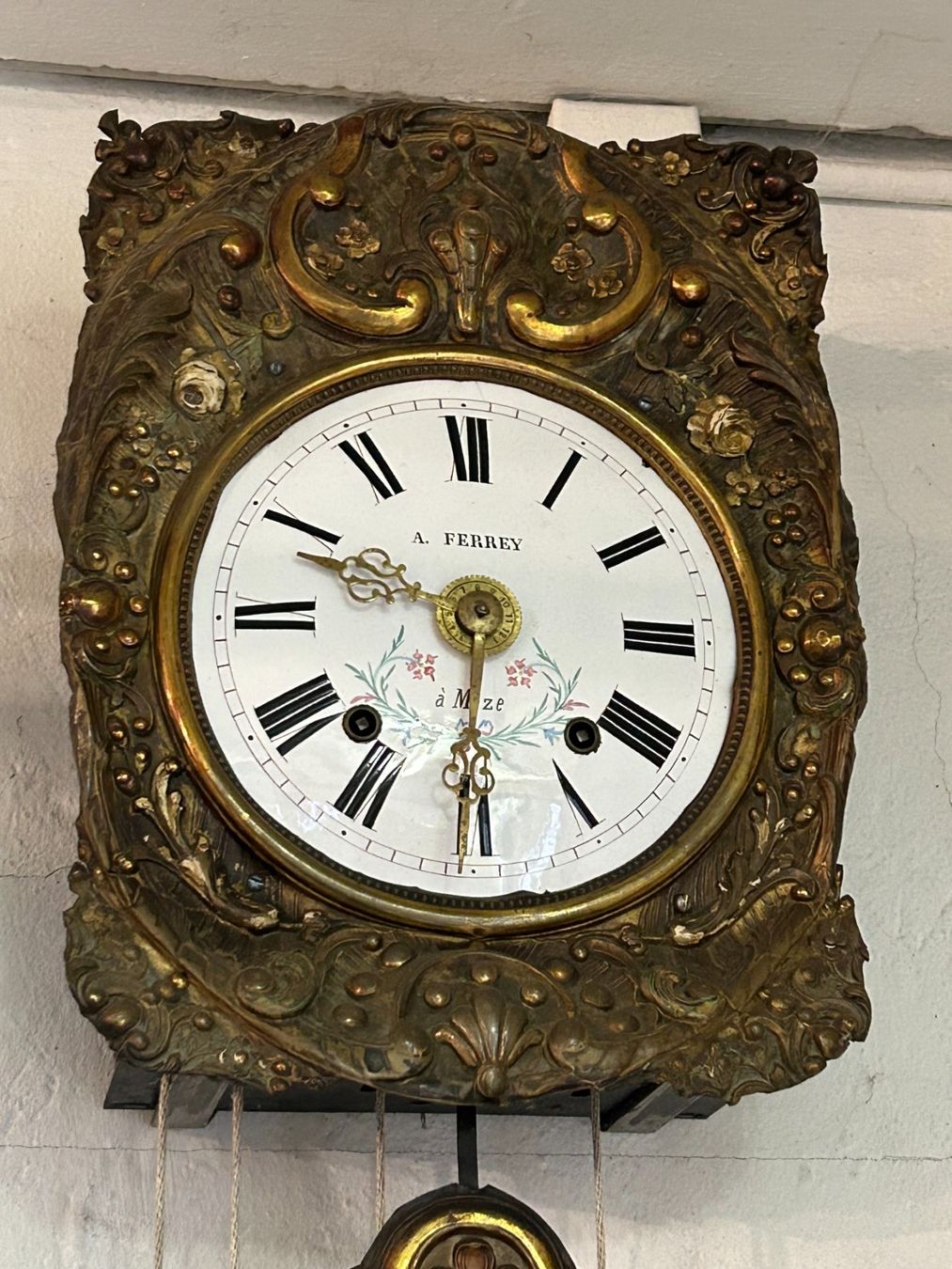 Orologi da terra & Orologi da parete: Morez Uhr mit Wecker, Comptoise Uhr antik – Usato da Koblenz venduto da Rbaldinger54