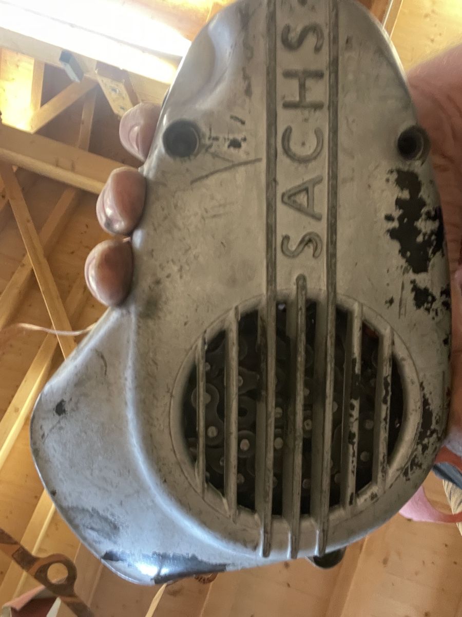 Sachs Motori: Sachs Motor-Abdeckung Oldtimer, Top Zustand, Original – Usato da Hütten venduto da Cjimi