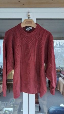 Herren Pullover Monte Carlo Gr. 54 Merino Wolle