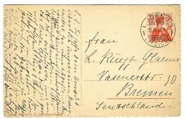 PK Gandria 1913 nach Bremen ab 1.--