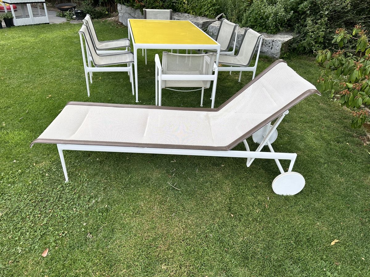 Knoll Tischset: Original Knoll Richard Schultz 1966 Gartenmöbel Set – Gebraucht aus Zollikon von Melissa2308 1