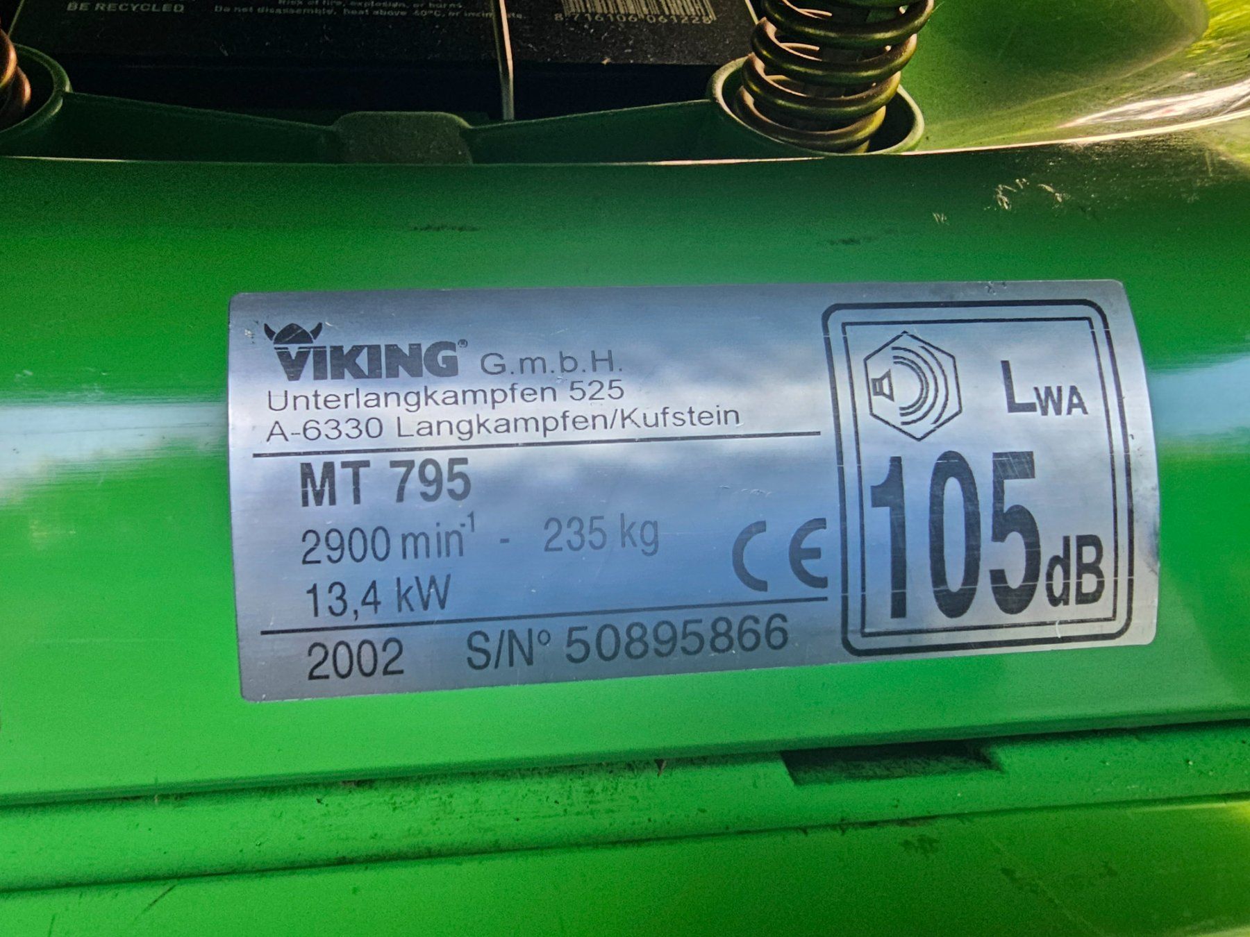 Viking Rasenmäher: Rasentraktor Viking MT 795 – Gebraucht aus Oberburg von herkules69 4