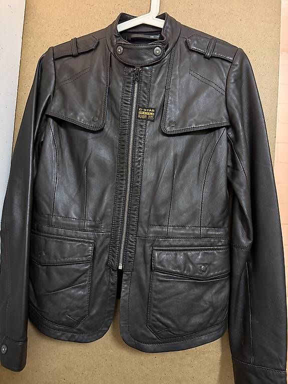 G-Star Giacche: Damen Lederjacke G-Star – Usato da Zuzwil SG venduto da Boho-Style