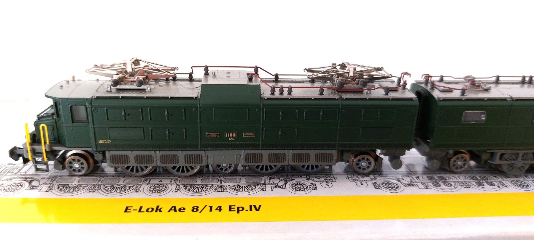 Trix Modellini di ferrovie: Minitrix Ae 8/14 SBB 12426 – Nuovo (secondo la descrizione) da Biberist venduto da Ntrains 4