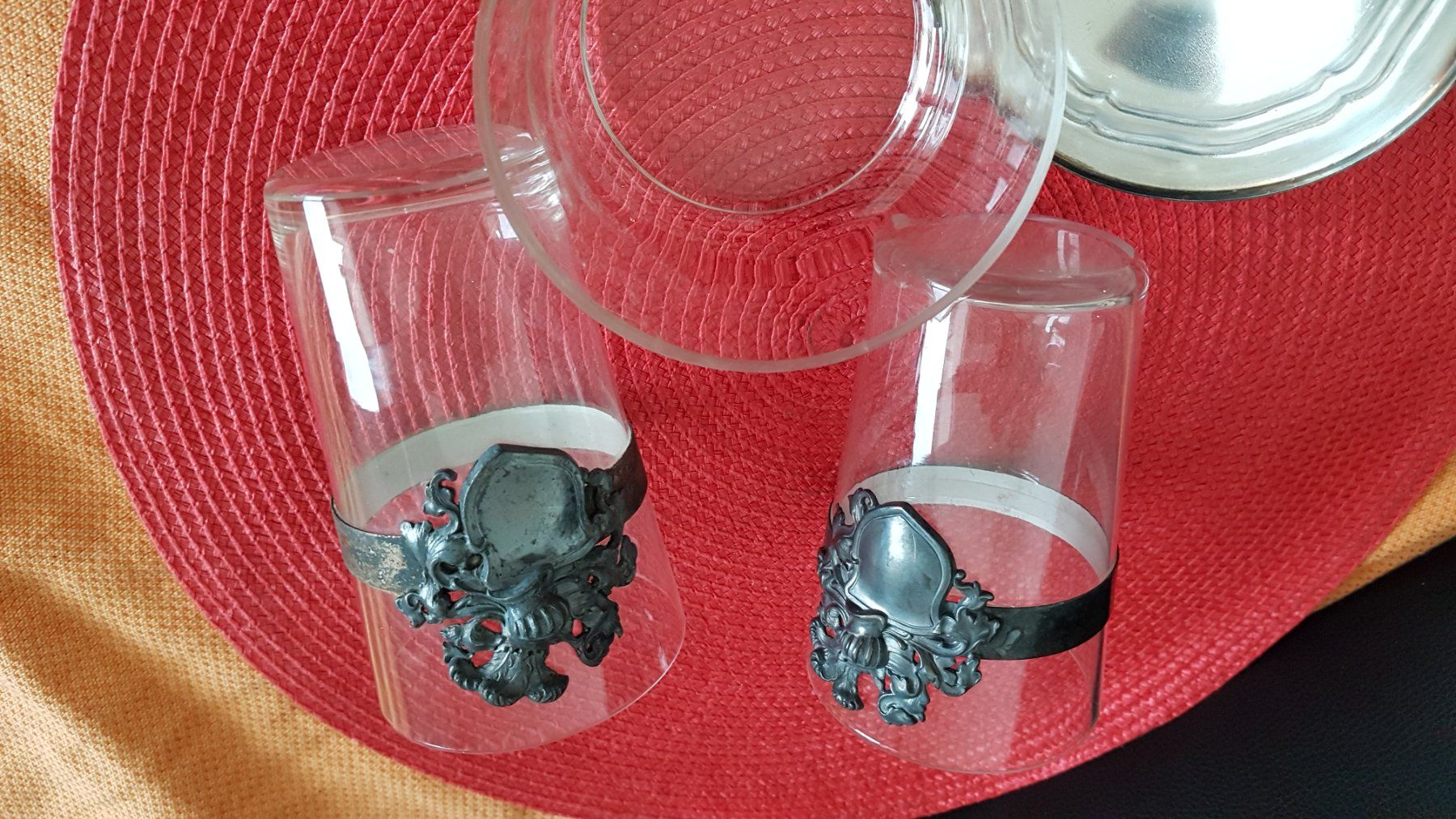 Bicchieri: Glass- set antik – Usato da Biel / bienne venduto da Sarouch9 6