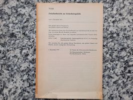 Zwischenbericht zur Sicherheitspolitik 1979