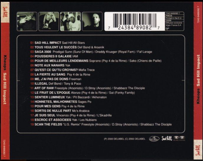CDs: Kheops - Sad Hill Impact CD Original 2000 – D'occasion à etoy par Vinyle-is-back.com 1