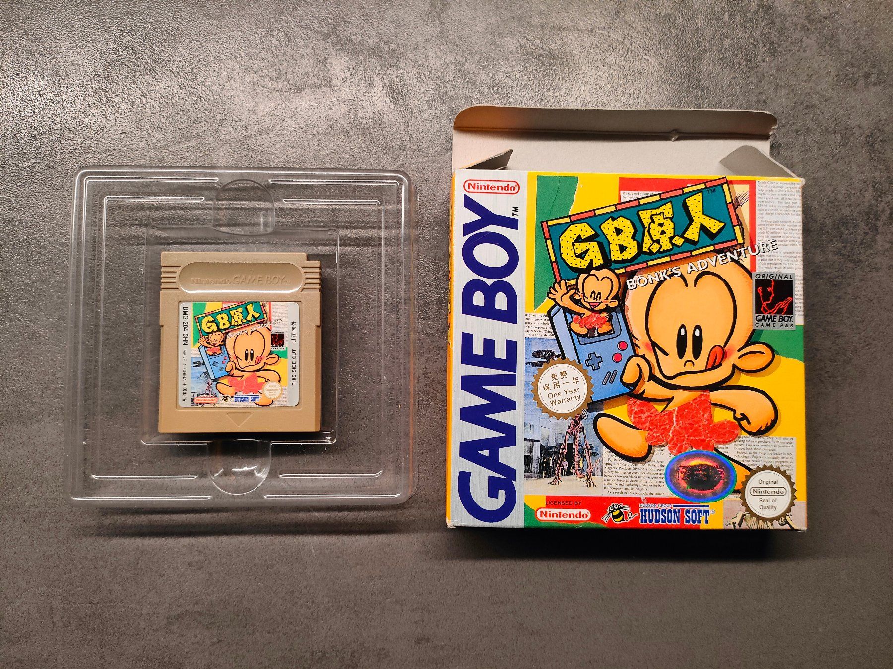 Giochi: Gameboy - Bonk's Adventure - CHN Version – Usato da Monthey venduto da Djeck55 2