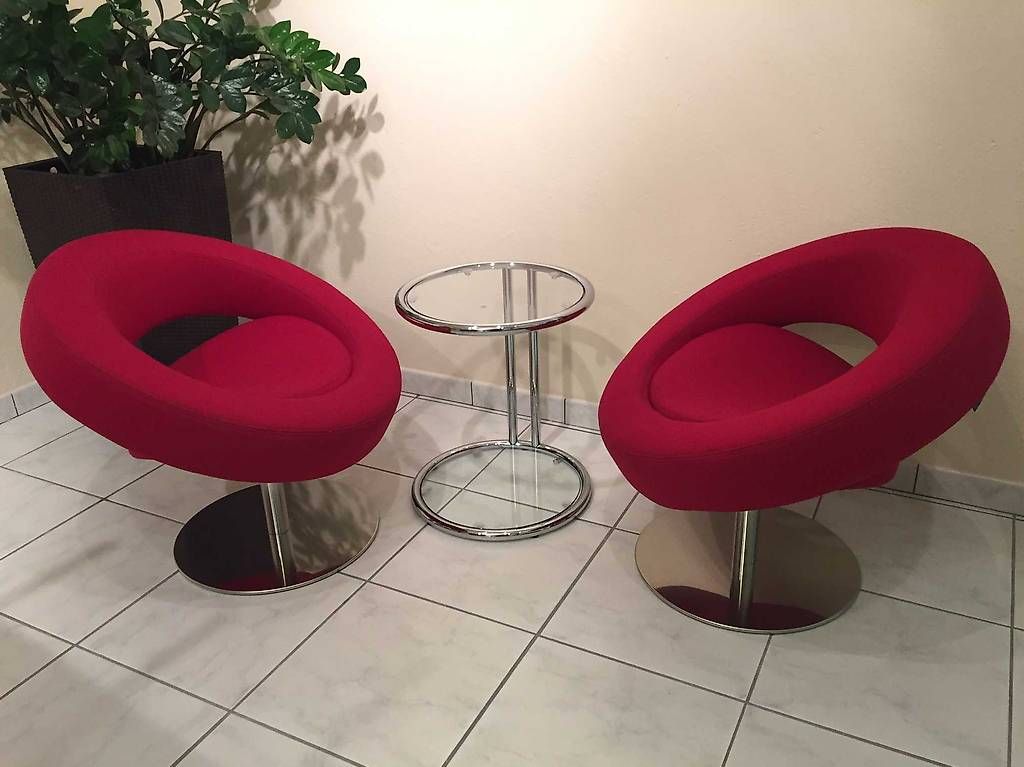 Poltrone: Deux fauteuils Topdeq modèle HELLO Rouge – Usato da Cugy VD venduto da chr_n2rp 1
