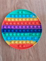 Pop It Fidget Toy rund bunt 20 cm Durchmesser gebraucht
