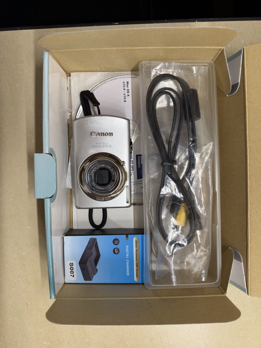 Canon Kamera: Canon Digital IXUS 870 IS – Gebraucht aus Siggenthal Station von DynamicLight 4