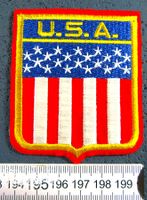 USA AMERICA GESTICKT ABZEICHEN AUFNÄHER PADCH  MIT LEIM