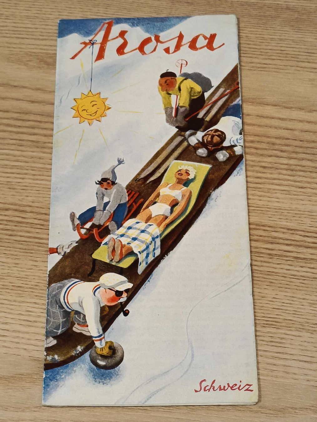 Dokumente: Prospekt / Arosa - Ausgabe ca. 1930 – Gebraucht aus Brugg AG von Ente015 1