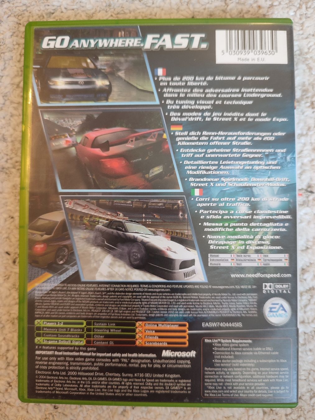 Spiele: Need for speed Underground 2 Bon état  – Gebraucht aus Bougy-Villars von Vogue 2