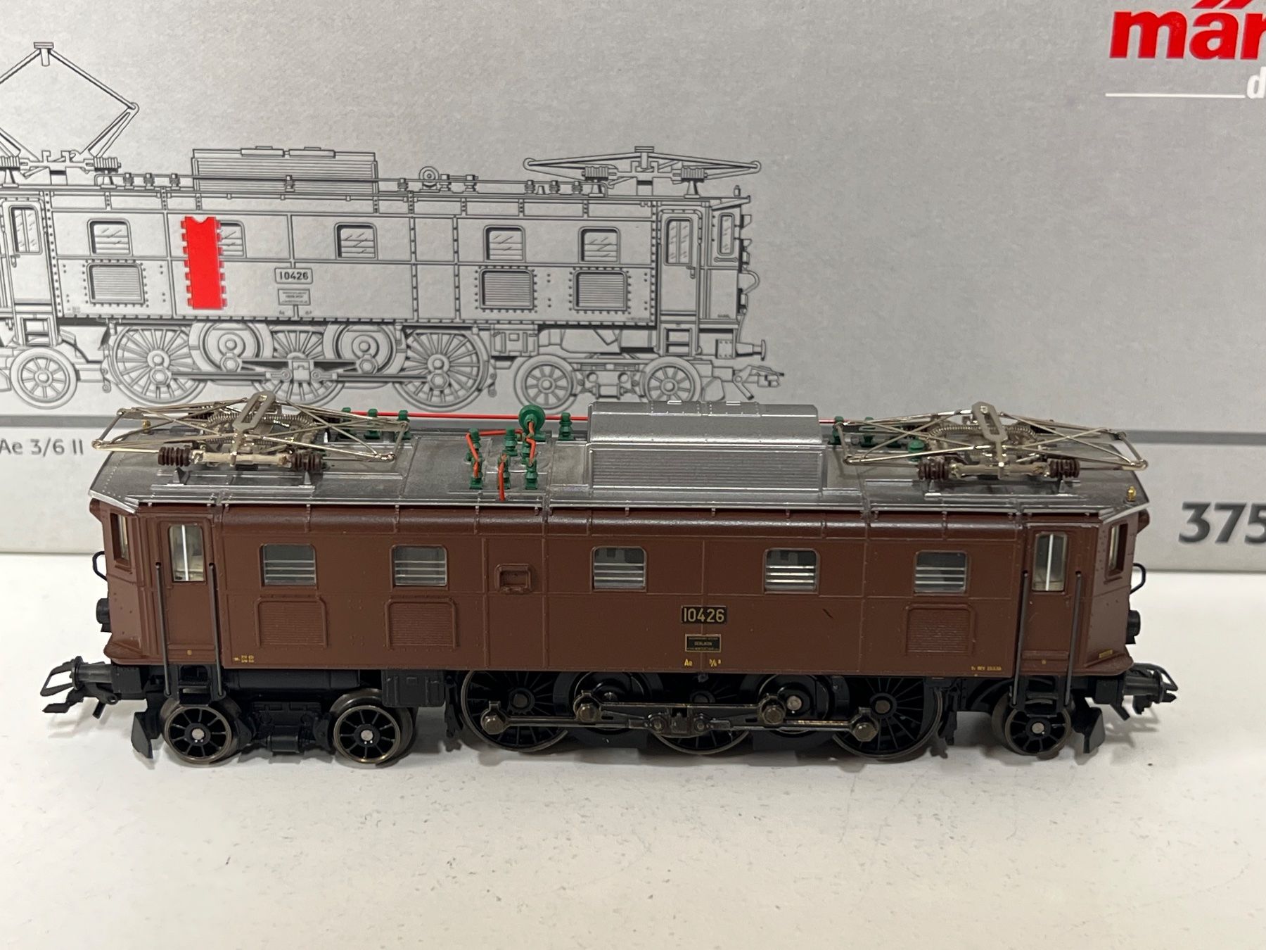 Märklin Modellini di ferrovie: Märklin 37510  Serie Ae 3/6 Il Digital – Nuovo (secondo la descrizione) da Neuenhof venduto da ludovicco 3