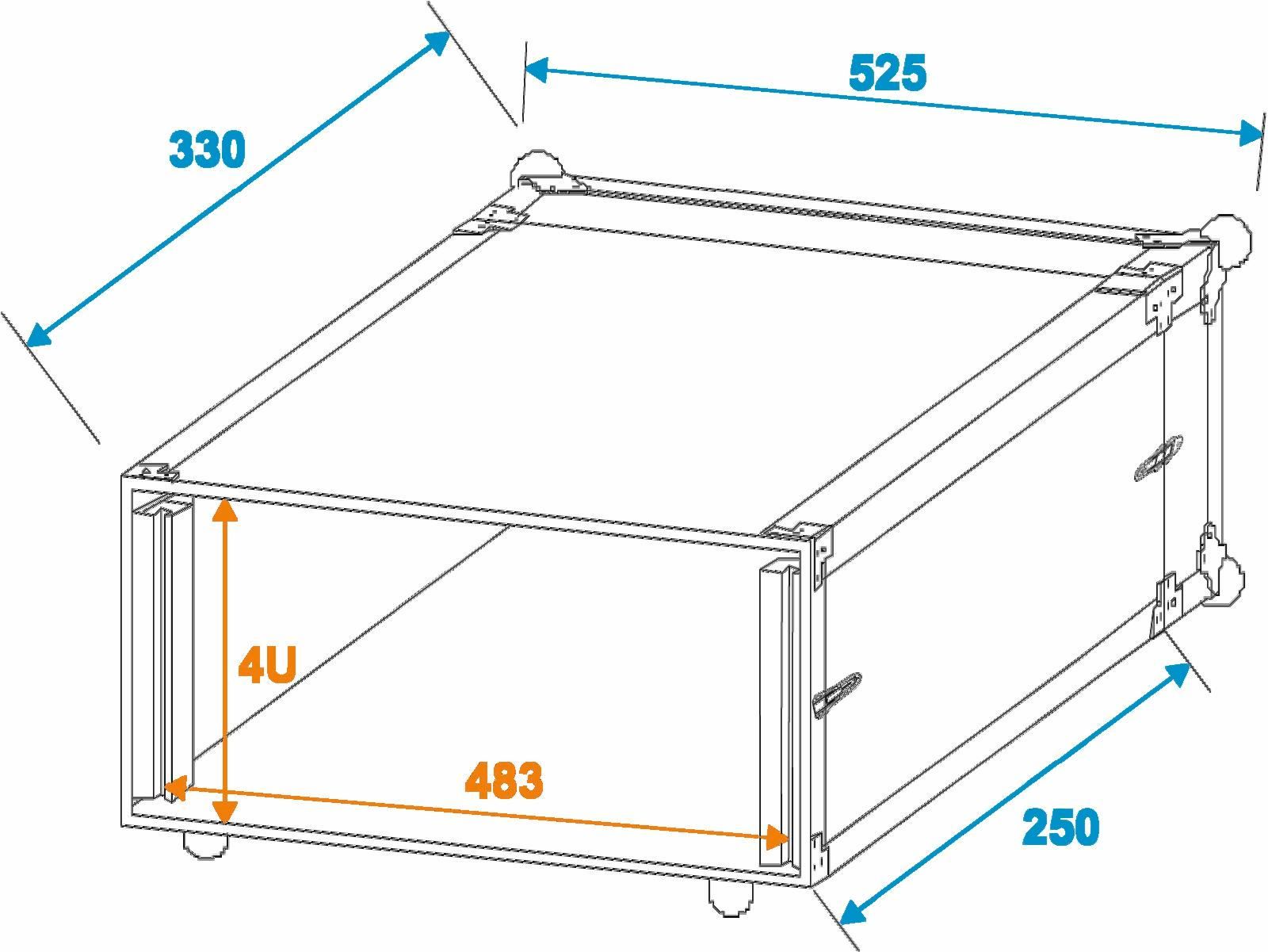 Borse & Valigie: Effektrack CO DD, 4HE, 24cm tief – Nuovo e nell'imballaggio originale da Däniken SO venduto da Profog1 1