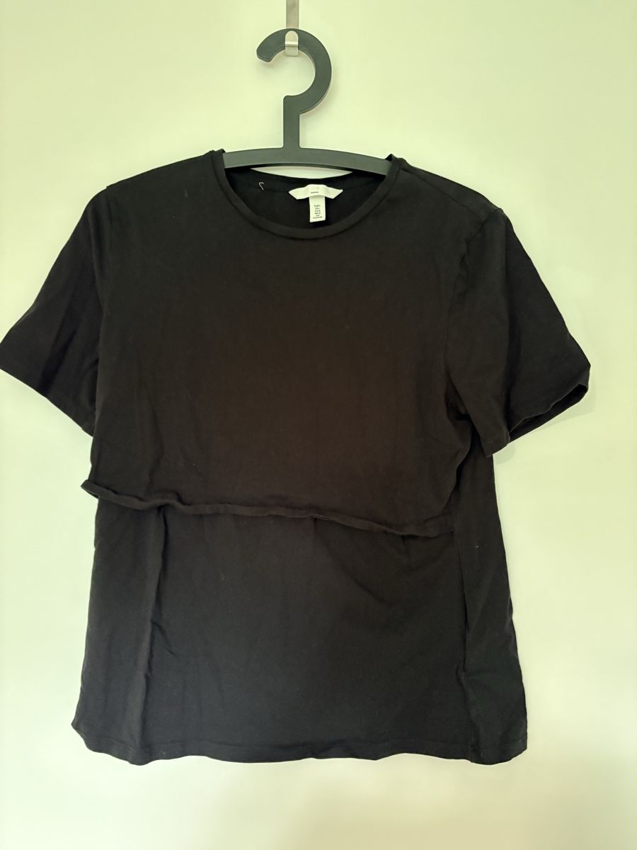 H&M T-shirt: 2 H&M Mama Stillshirt, Grösse L,  – Usato da Münchenstein venduto da Miresolese