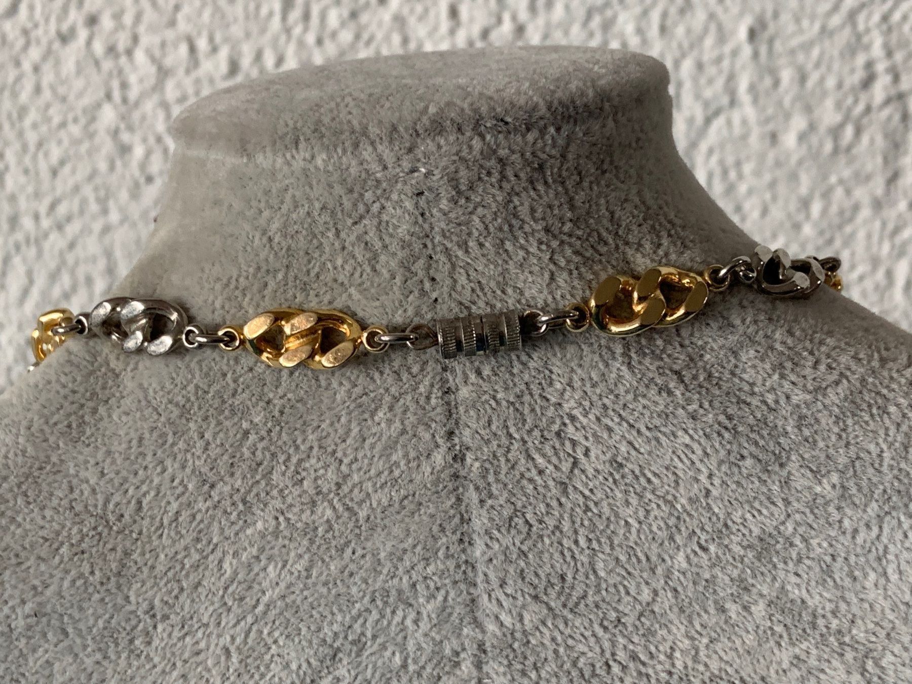 Catenine: Panzerkette goldig/metall 75 cm lang – Usato da Laufen venduto da belleskulptur 7