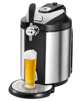Bierzapfanlage  edelstahl/schwarz