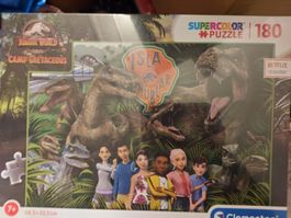 Clementoni SuperColor Puzzle 180 Teile Jurassic World NEU