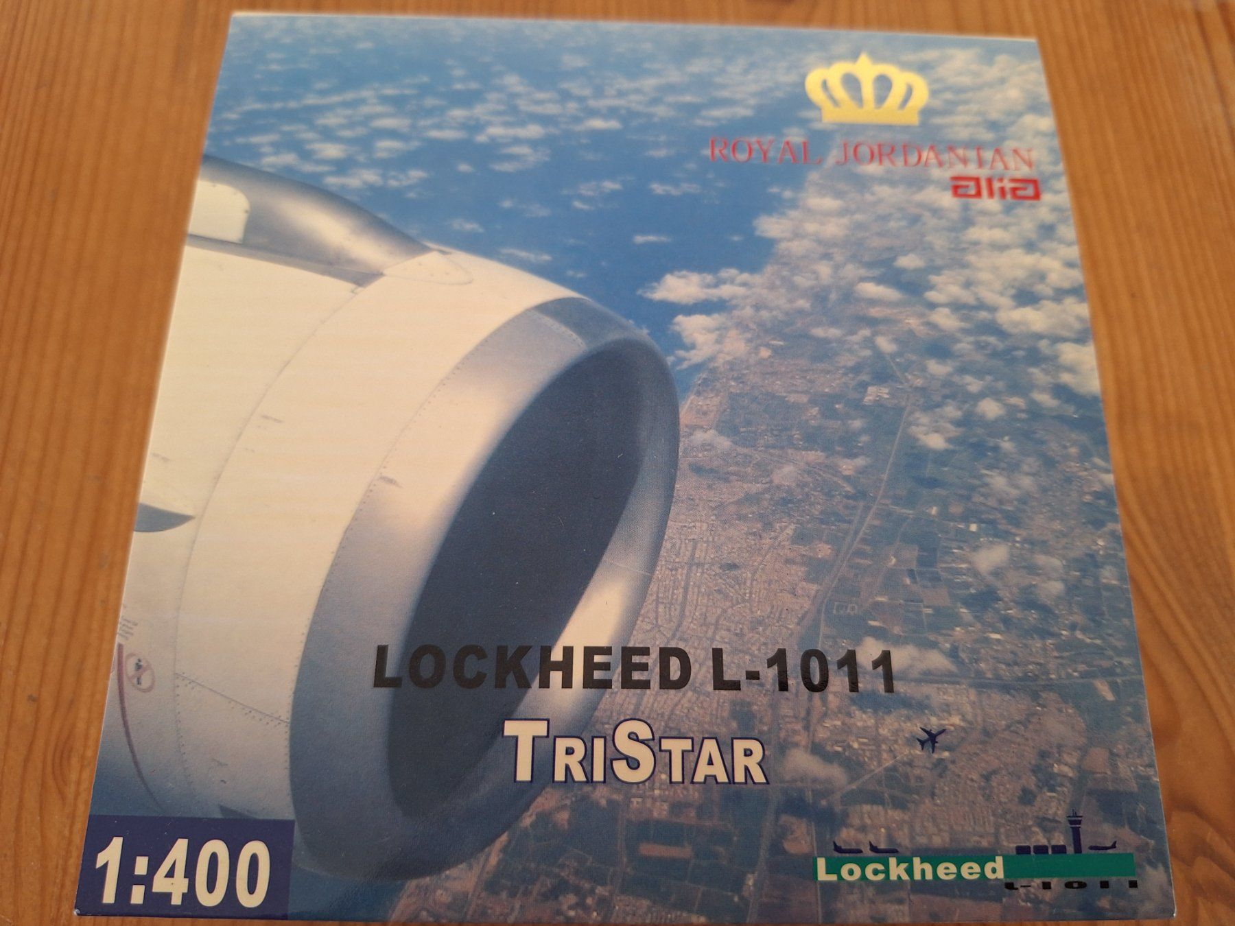 Lockheed Kit di modellismo & Modellini statici: Royal Jordanian Lockheed L-1011 1:400 – Usato da Sargans venduto da nicsam1815