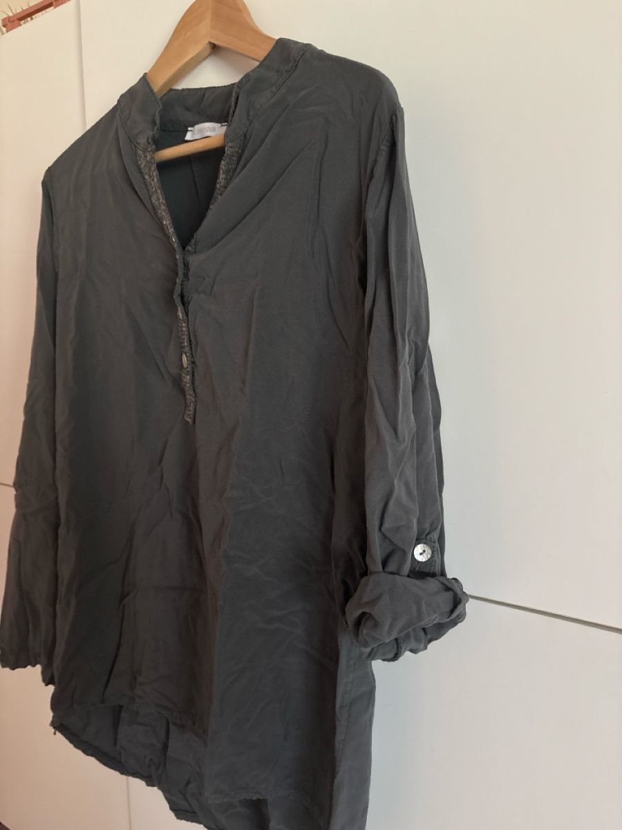 Tops: Blouse, chemisier, pull longue manche gris viscose  – Neu (gemäss Beschreibung) aus Pully von kaba07 1