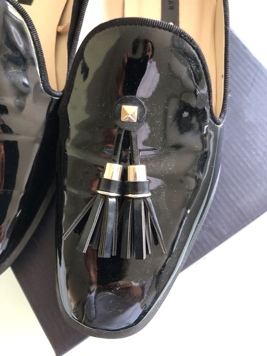 Scarpe da donna: Loafer Lack Schuhe Schwarz – Usato da Adliswil venduto da Jessik0 2