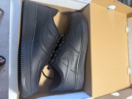 Nike Air Force 1 Schwarz Grösse 45.5, neu, Herbst 2023
