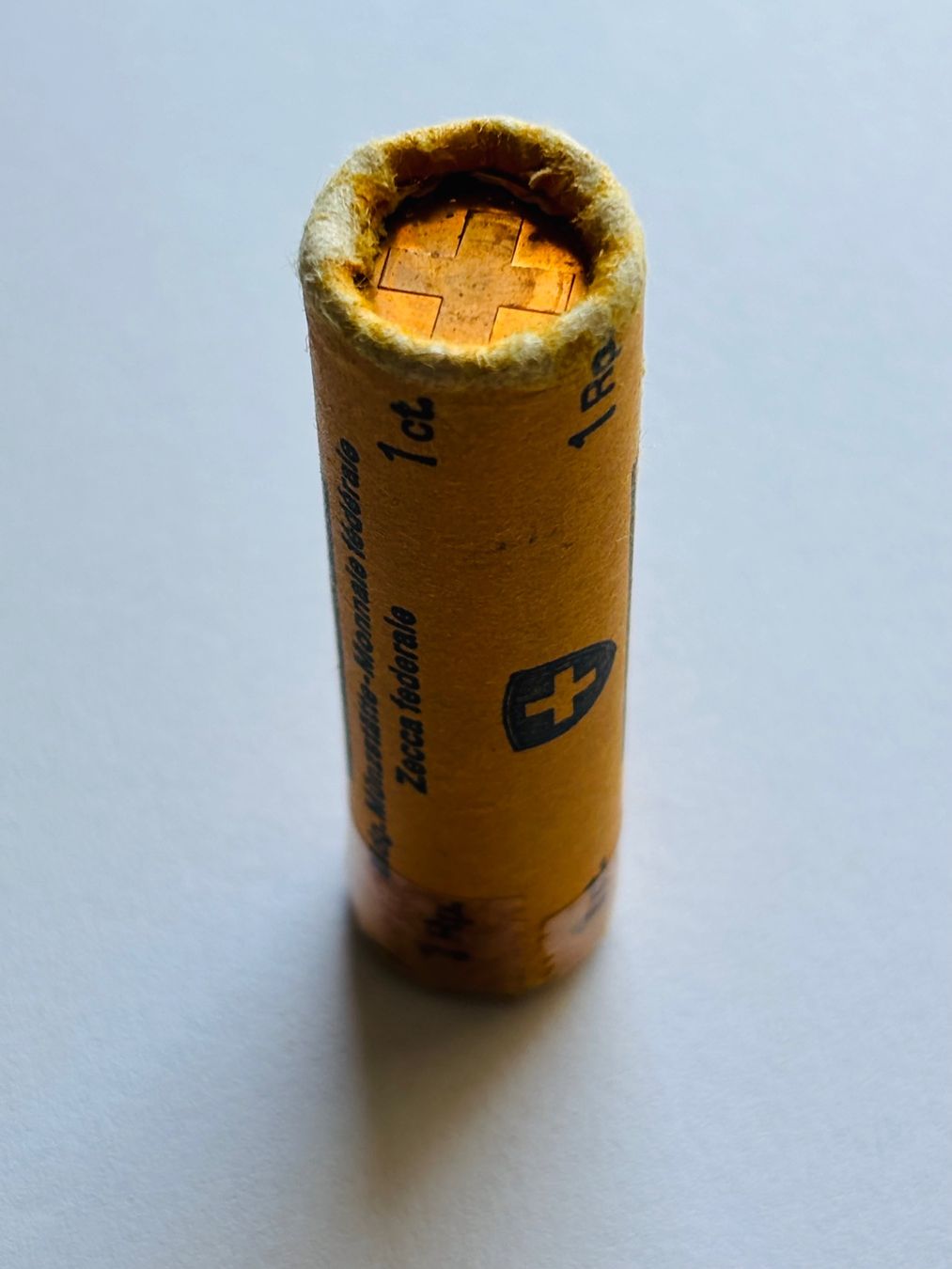 Tutti le monete: 1963 Rolle 1 Rappen Original Verpackung Kat. 100.- – Nuovo e nell'imballaggio originale da Müswangen venduto da buyin 1