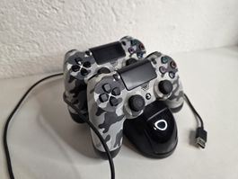 2x Original Sony PS4 DualShock 4 Controller – Camouflage 
