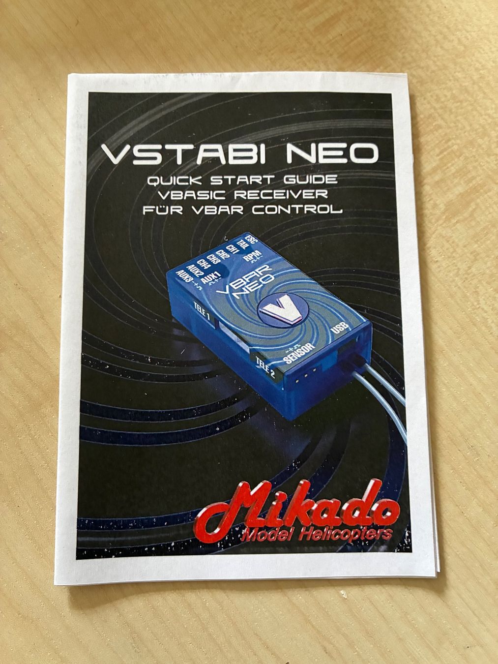 Mikado VStabi NEO VBar Flybarless System, mit Rettung (Gebraucht) in ...