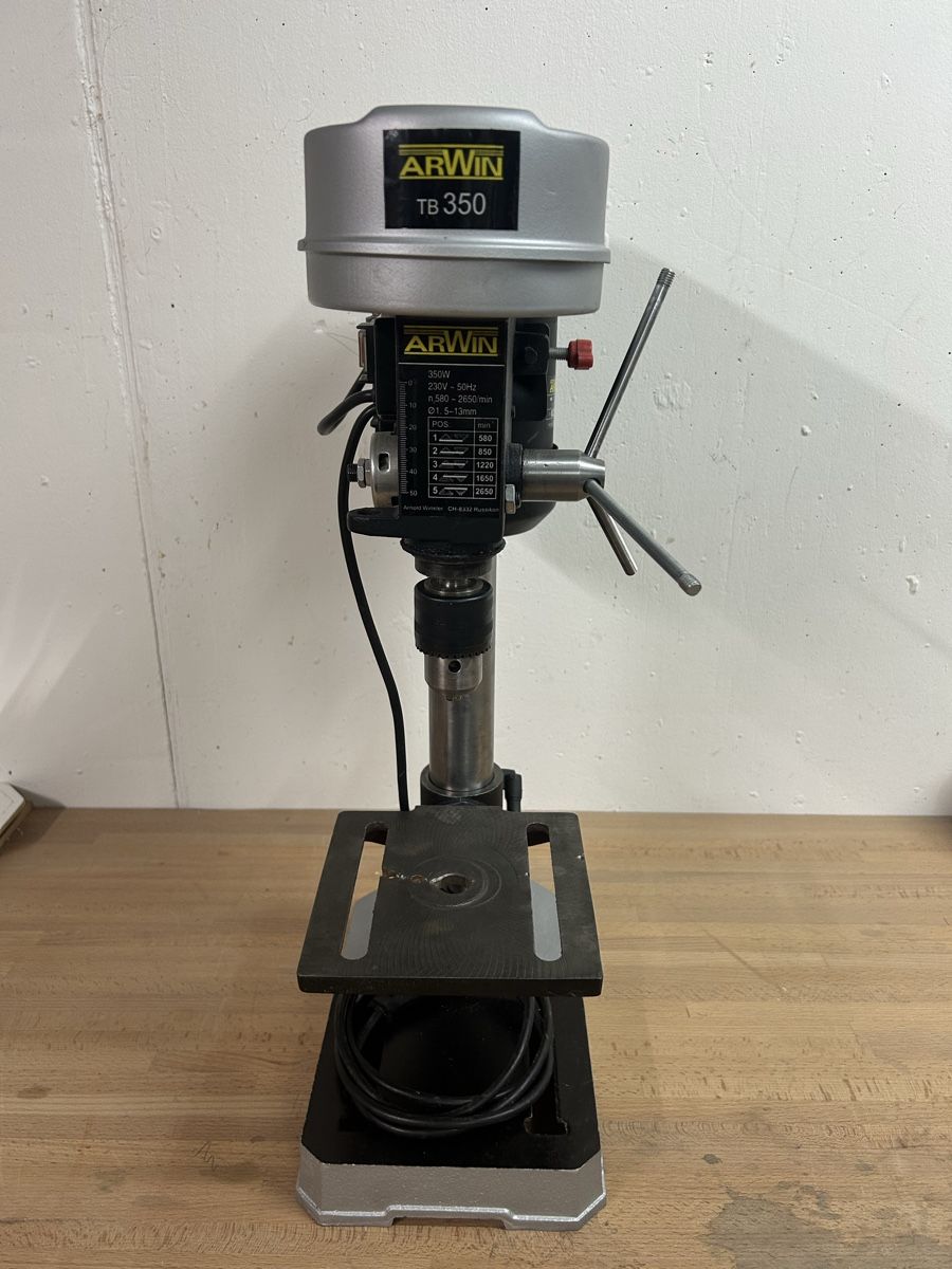 Ständerbohrmaschine / Tischbohrmaschine Arwin Tb 350 (Gebraucht) in ...