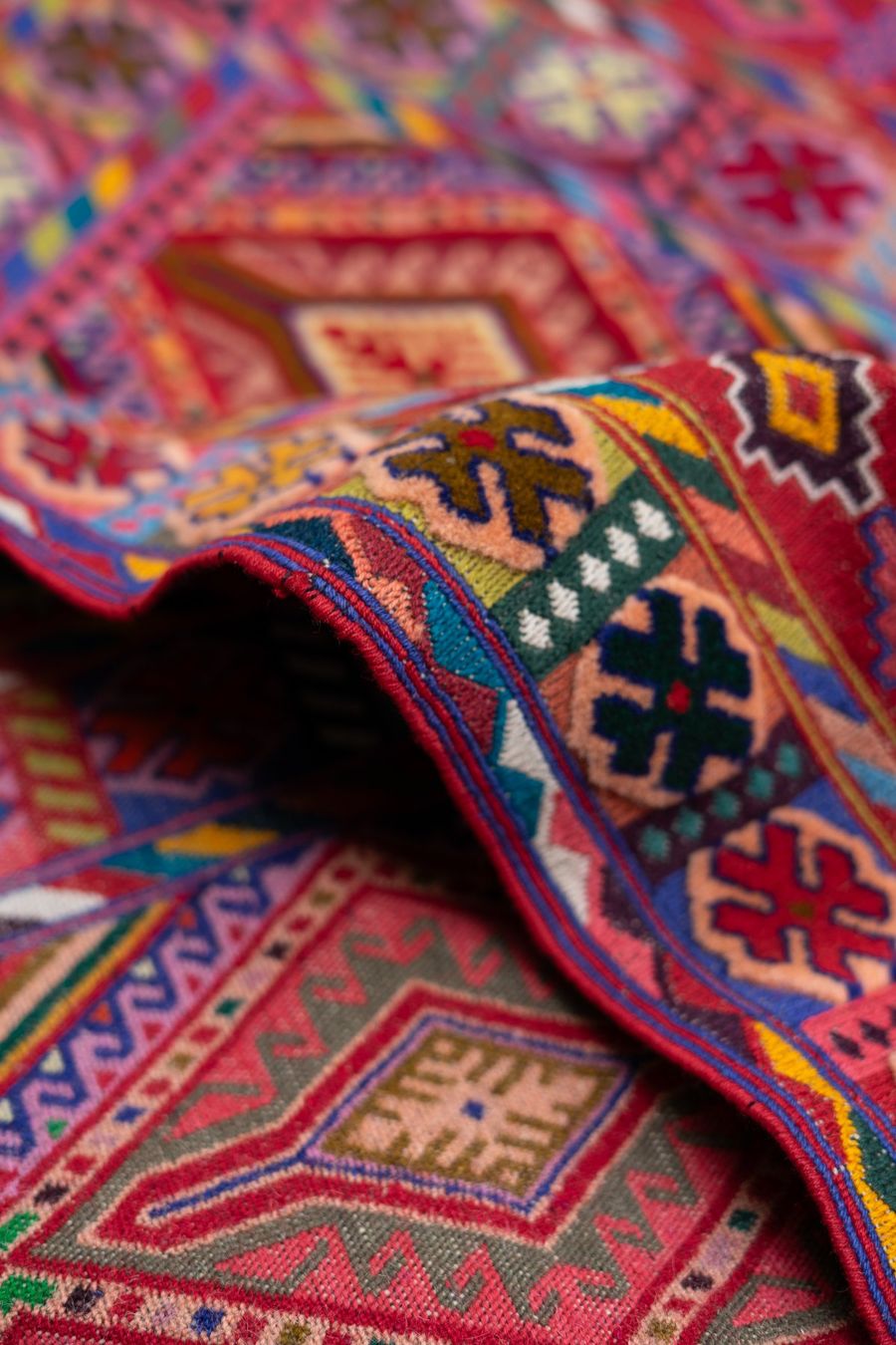 Kelim Tappeti: 145x110cm Afghan Kelim Handgemacht – Nuovo e nell'imballaggio originale da Luzern venduto da Hera.Kollektiv 1