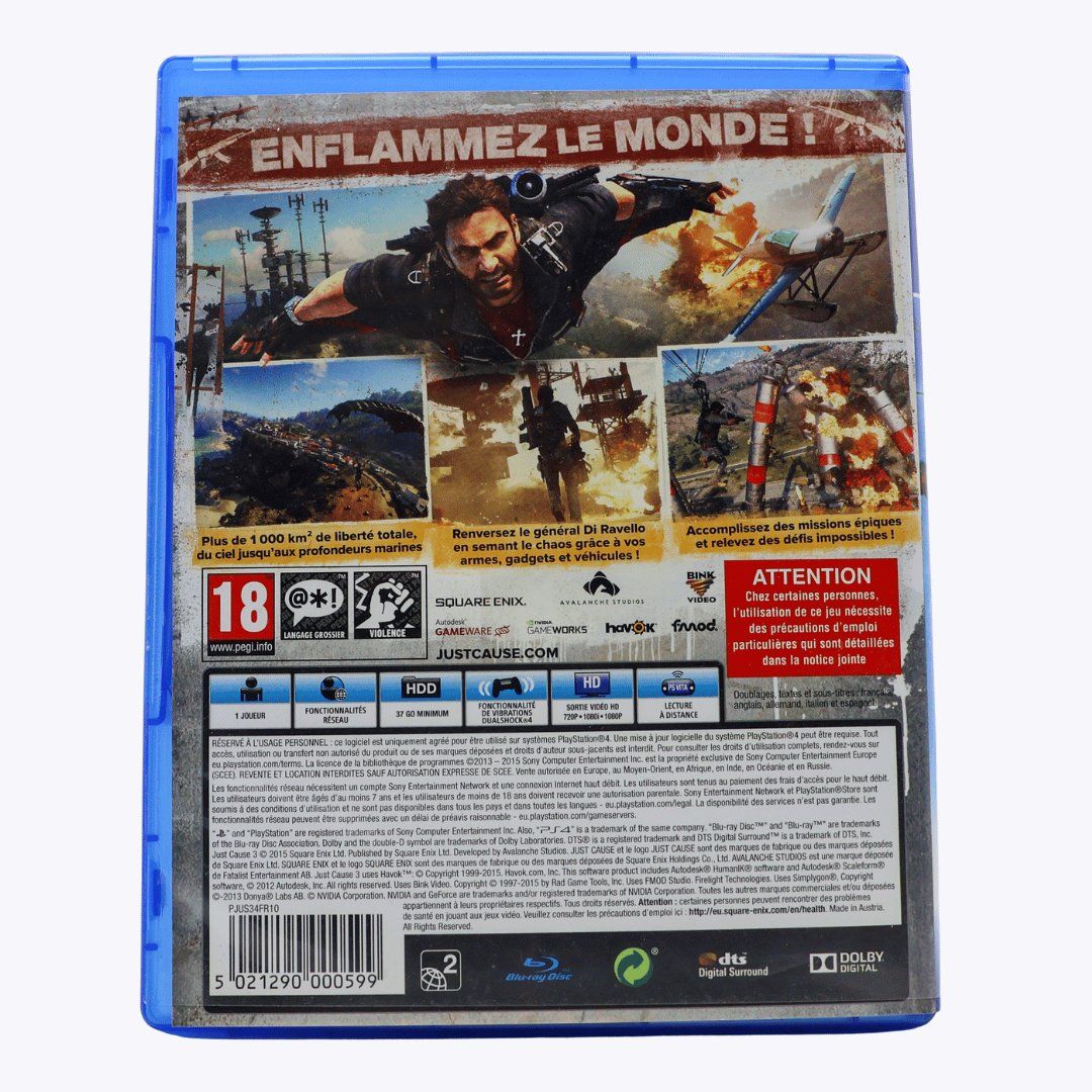 Giochi: Just Cause 3 - PS4 – Usato da Paudex venduto da dindeboy 1