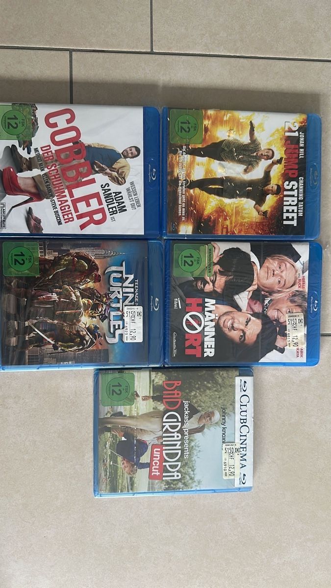 Alle DVDs: 5x Blu-rays NEU – Neu und originalverpackt aus niederurnen von AndreT91