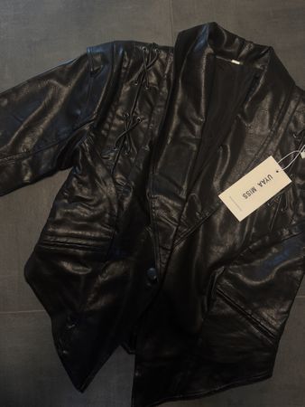 Kunstlederjacke