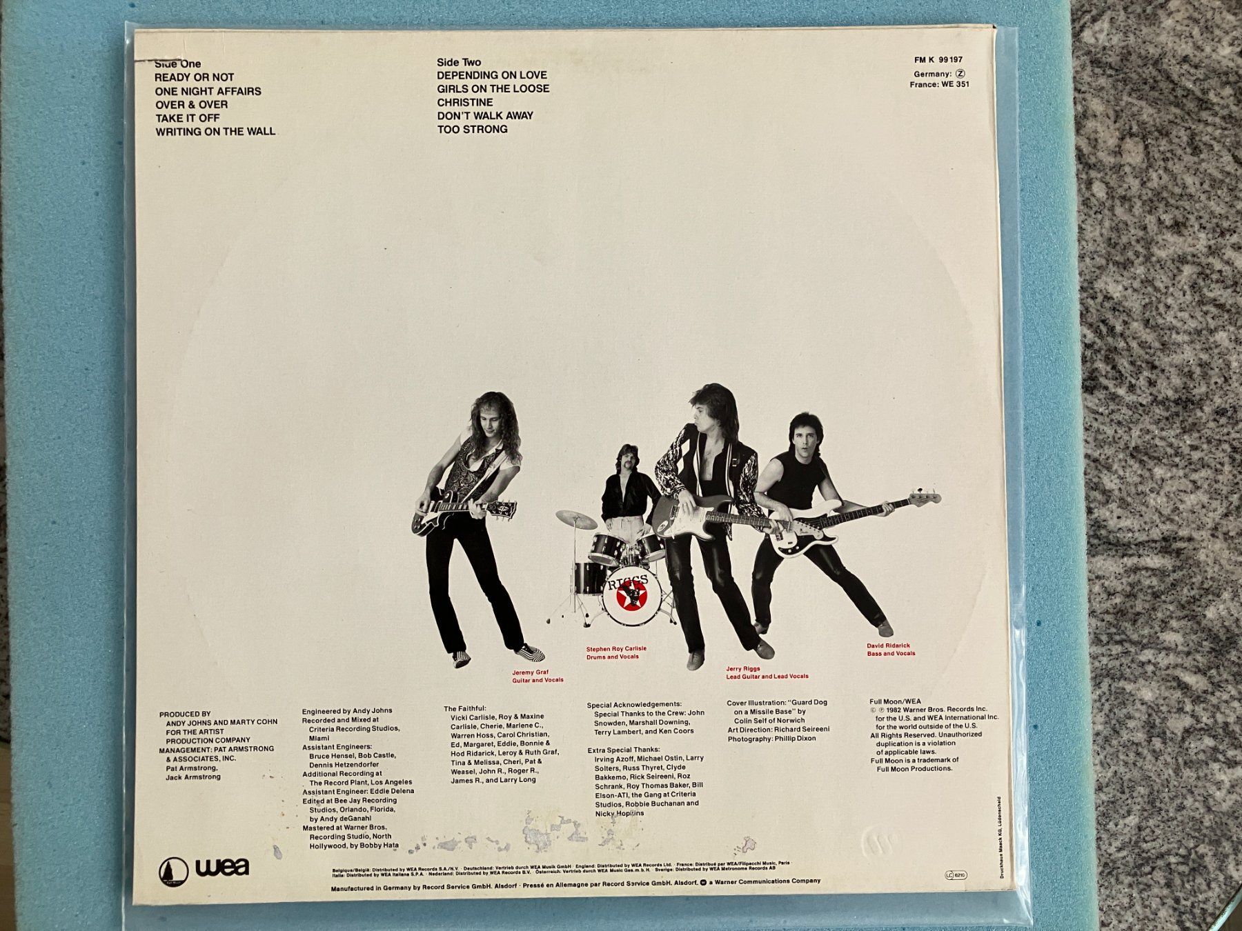 Dischi in vinile: Riggs – Usato da Aarwangen venduto da Jukebox3 2